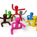 elastic people shape usb stick